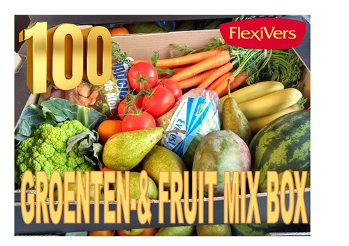 De 100e groenten- & fruit mix box is geleverd!