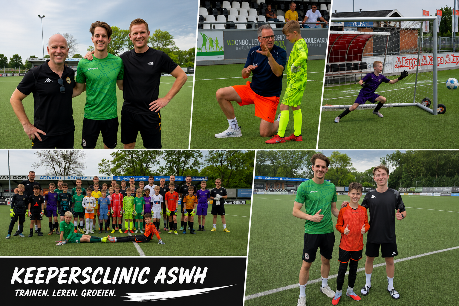 Geslaagde Keepersclinic bij ASWH | ASWH
