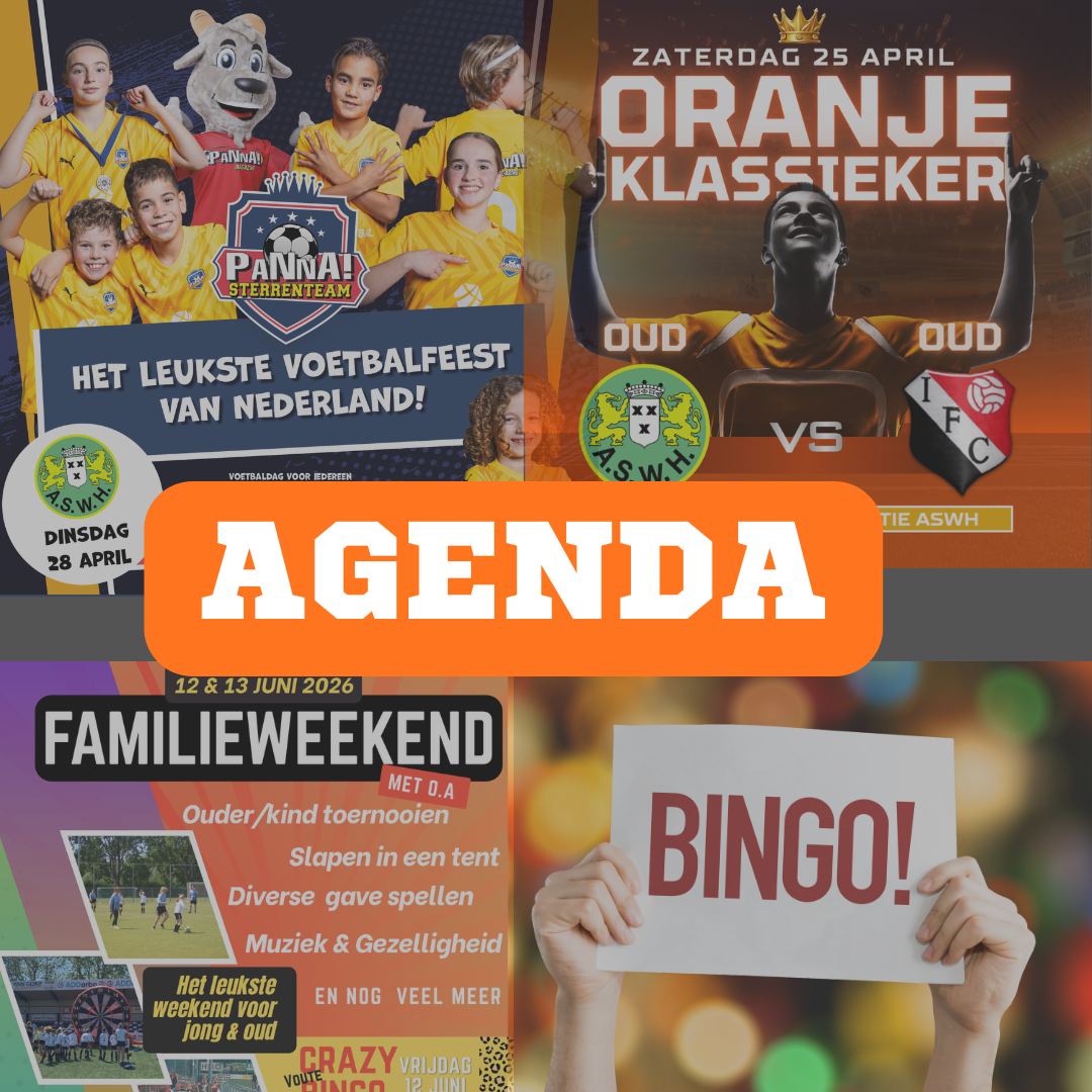 Evenementen bij ASWH