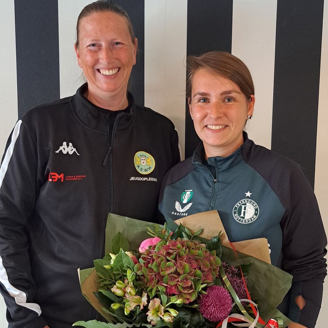 Wisseling van de wacht binnen het vrouwenvoetbal van ASWH.