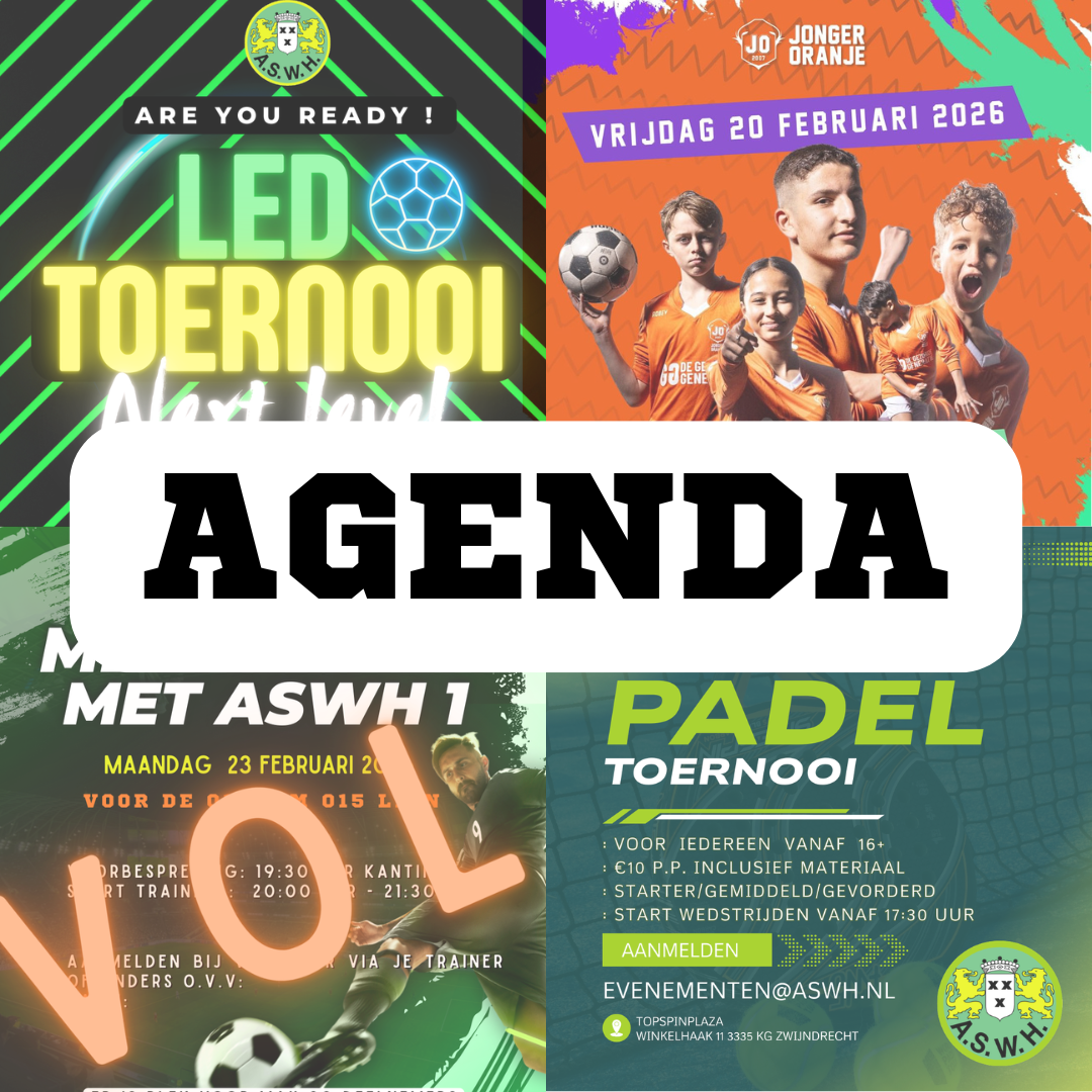 Een bomvolle agenda met evenementen voor jong en oud!