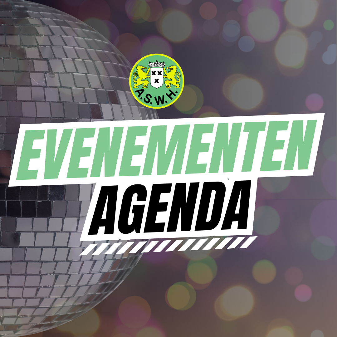 Evenementen Oktober & November, zet ze in je agenda! | ASWH