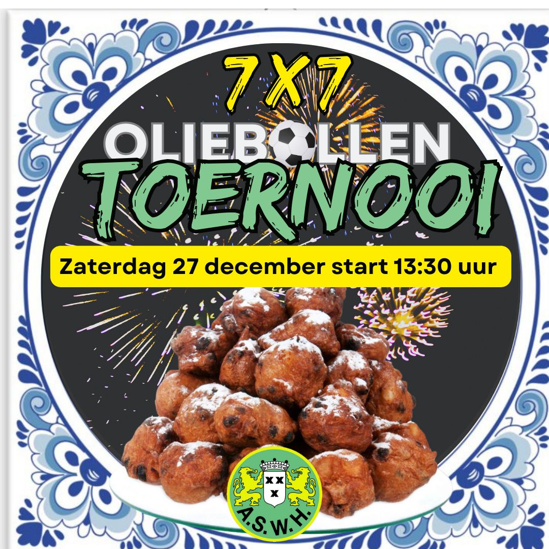Oliebollen, voetbal en plezier bij ASWH